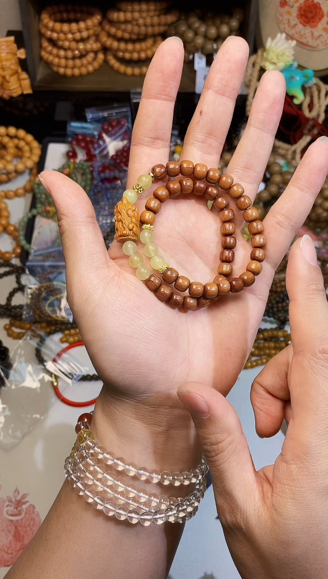 【闪购商品】非洲檀香手串/手链设计款