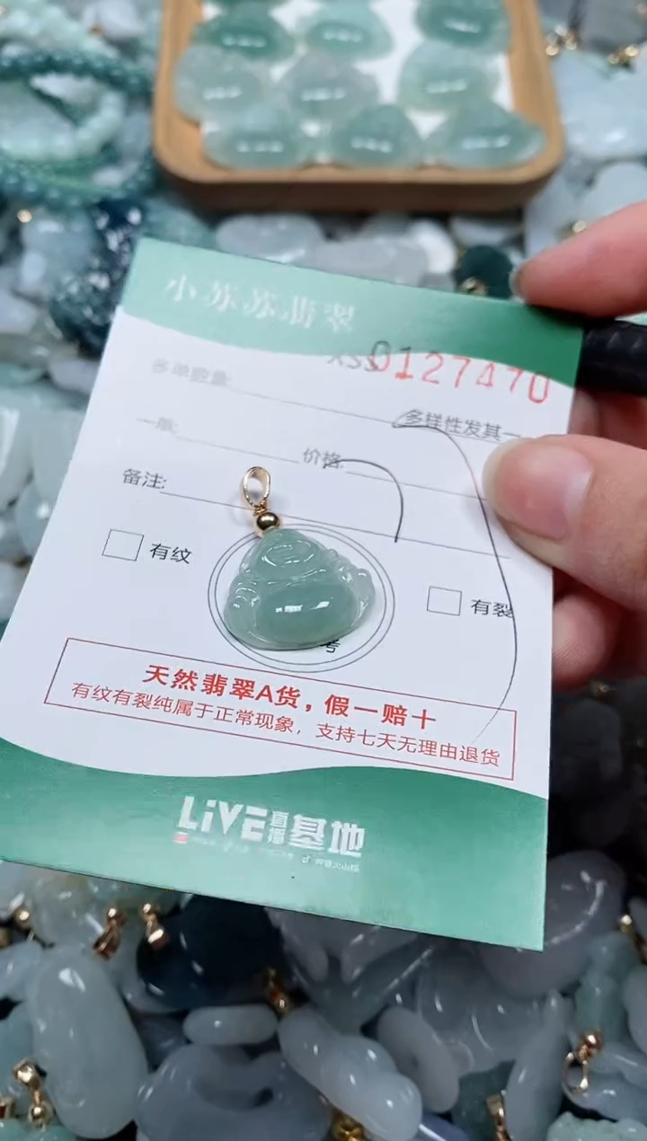 【闪购商品】翡翠颈饰未镶嵌闪购商品0127470