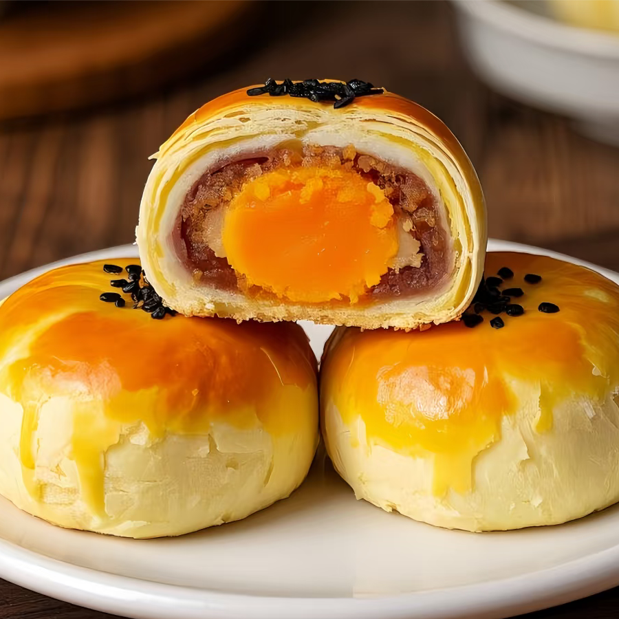 [九头崖官方正品】蛋黄酥豆沙雪媚娘好吃口感丰富中秋送礼休闲零食