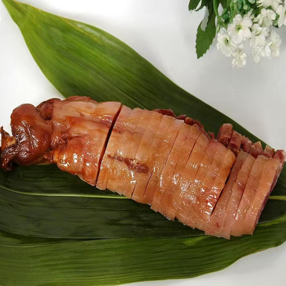 五香卤捆粽叶猪脚