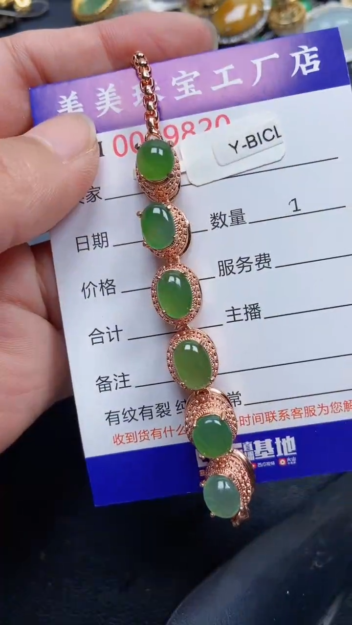 颈饰未镶嵌翡翠9820