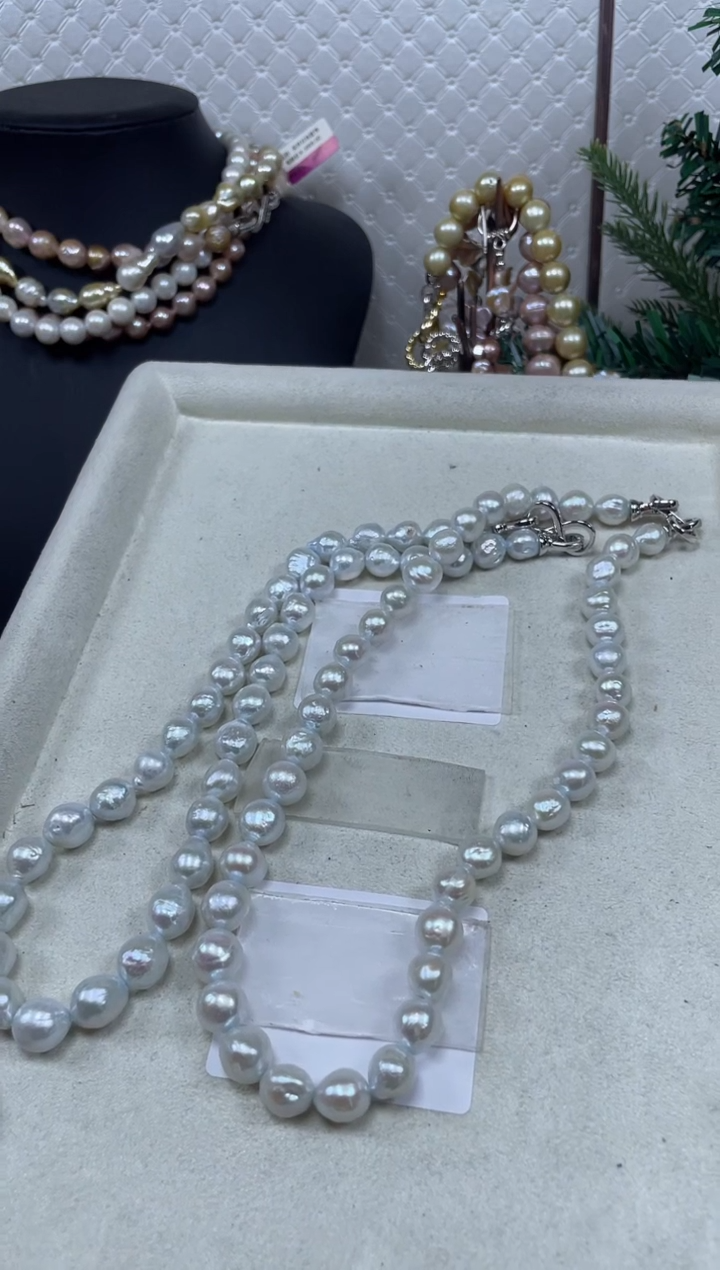 【闪购商品】淡水珍珠项链未镶嵌【纯恬珍珠】（多样性发货发一）