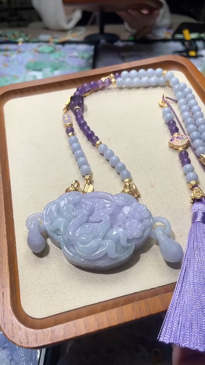 【闪购商品】翡翠颈饰未镶嵌吊坠