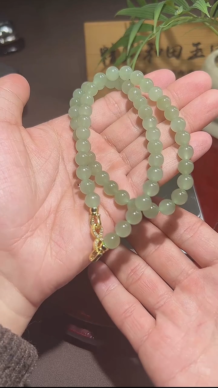 未镶嵌和田玉挂件和田玉项链07