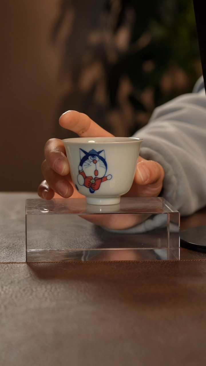 【闪购商品】瓷片青花瓷茶具斌芬陶瓷