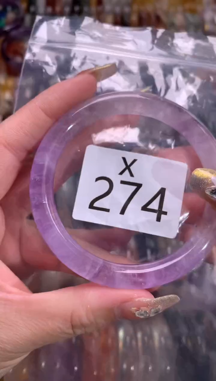 【闪购商品】水晶水晶手镯未镶嵌274-57