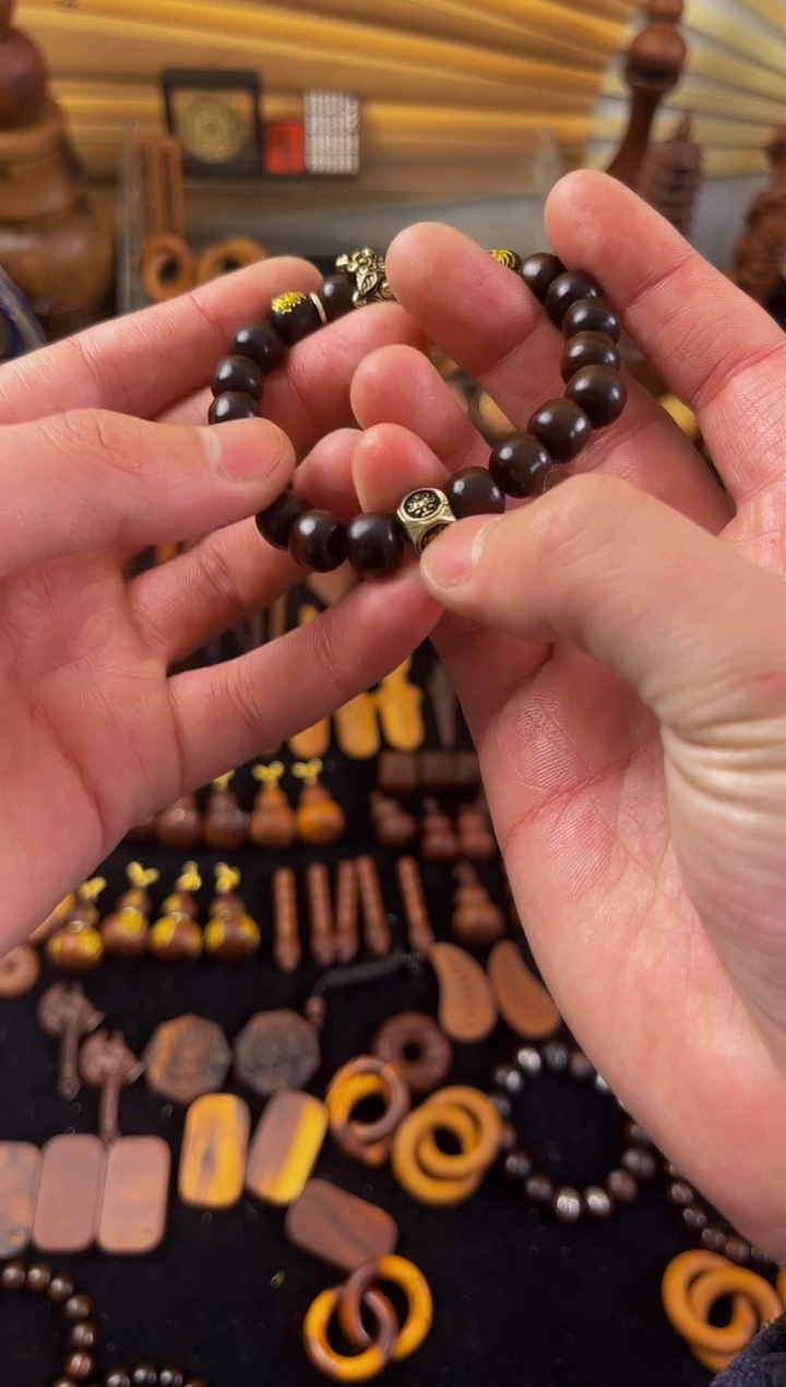 【闪购商品】木枣木貔貅手串包邮