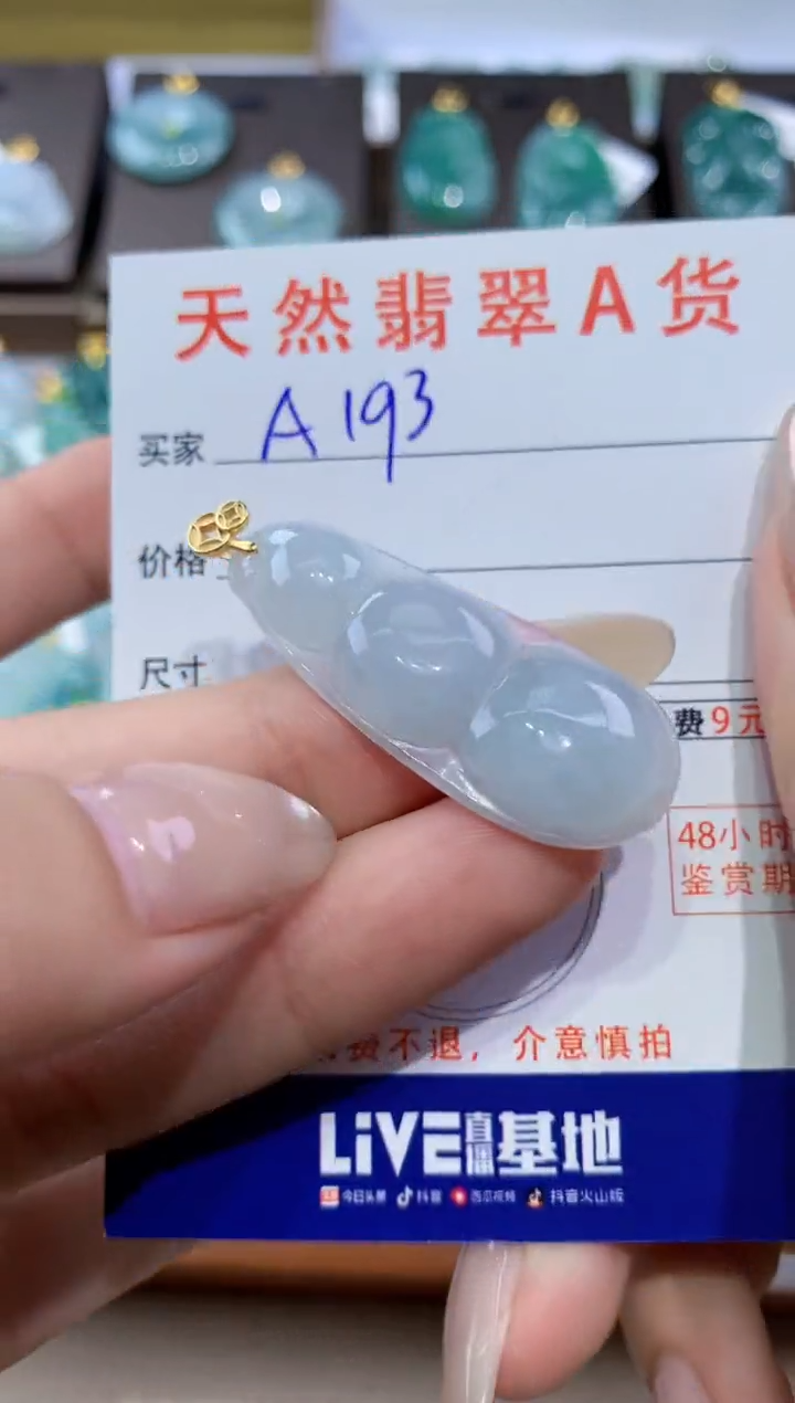 颈饰未镶嵌翡翠天然缅甸翡翠A货挂件 