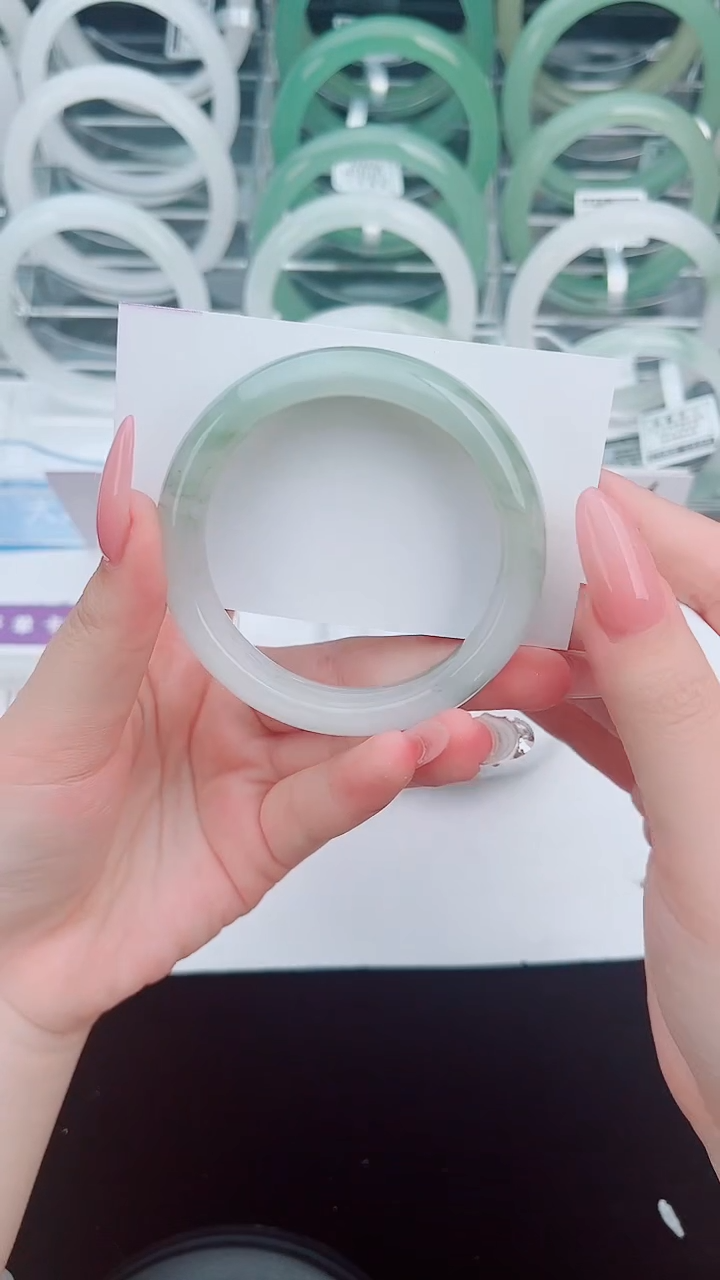 合金手镯石英质玉30-53/54