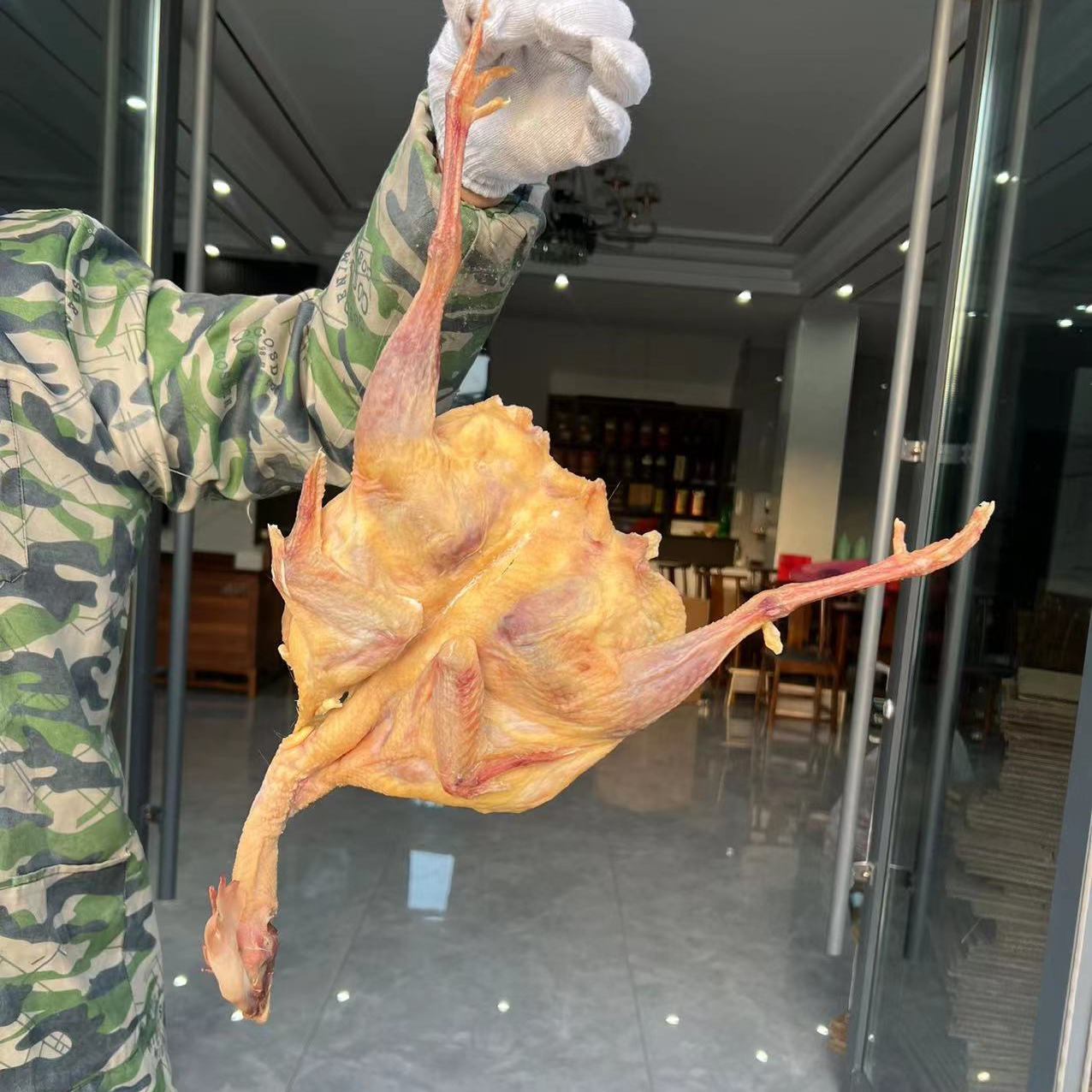 金东推荐 大别山腊鸡风干咸鸡咸香味一只