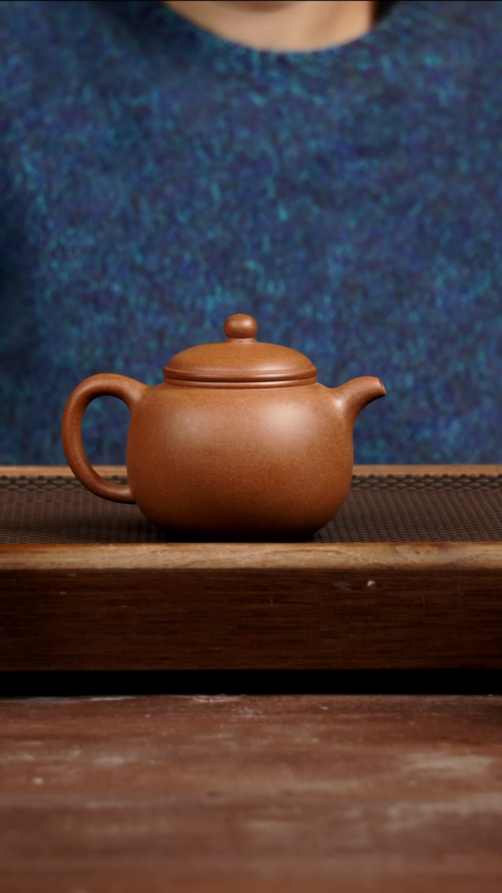 茶壶紫砂道*玉成窑老段匏樽320CC
