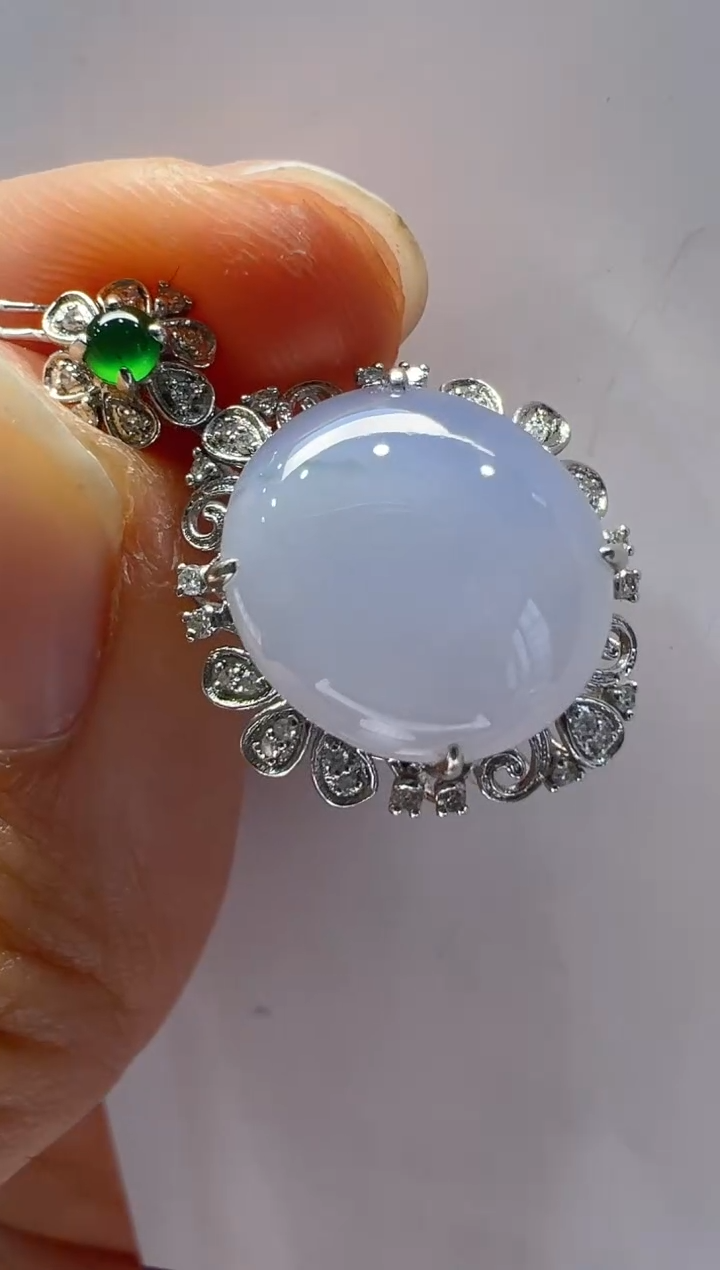 【闪购商品】翡翠吊坠(不含链)18K金镶嵌多样性团购发一件