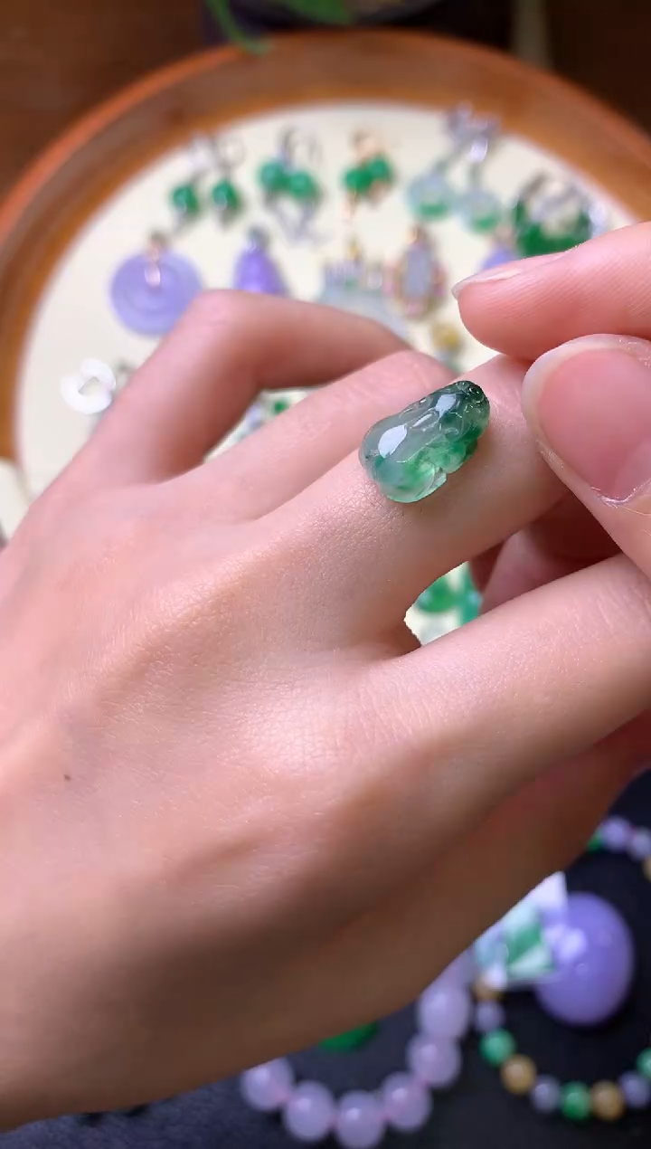 【闪购商品】定制翡翠未镶嵌裸石（镶嵌定制）1