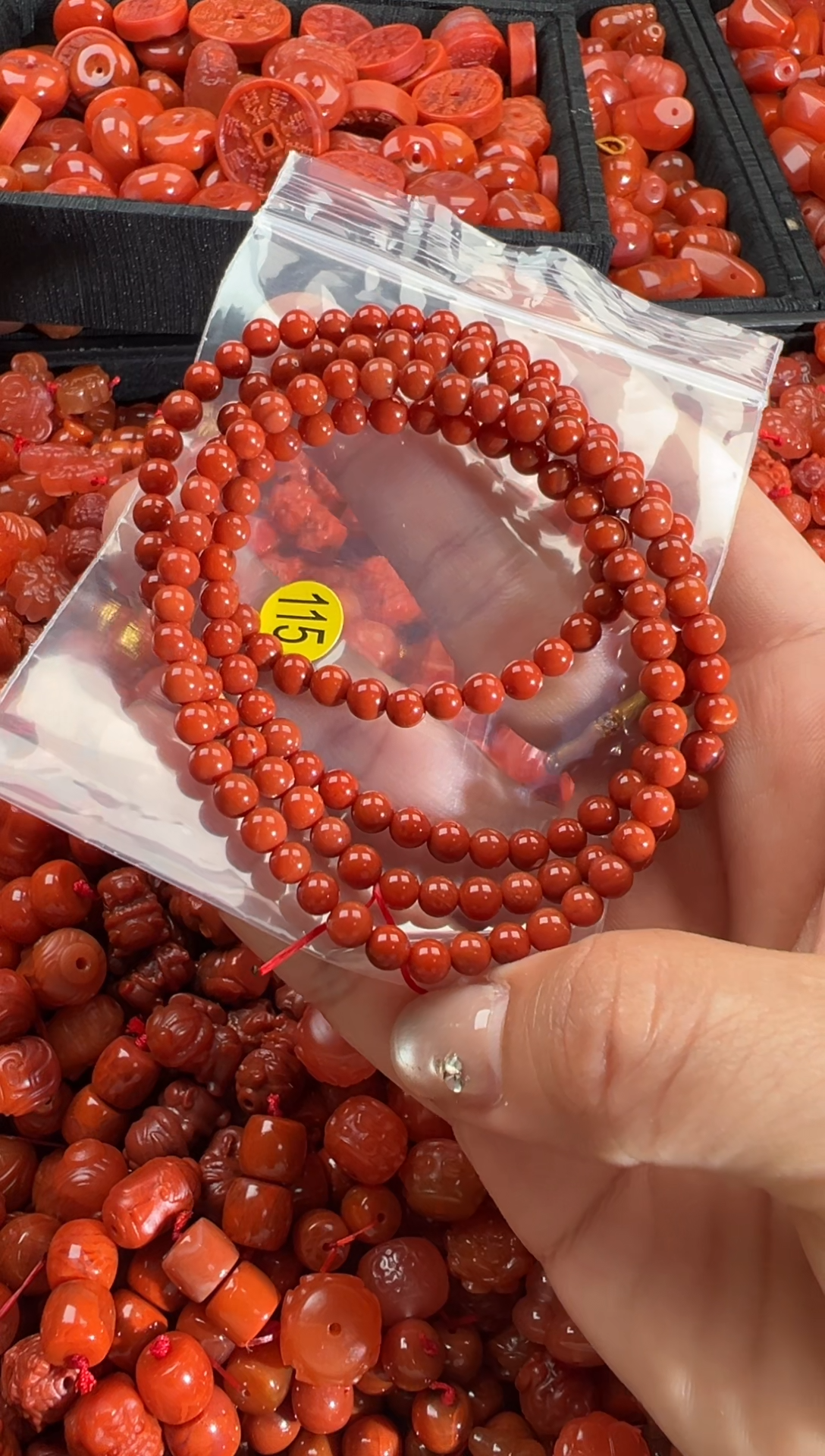 【闪购商品】南红玛瑙颈饰未镶嵌1