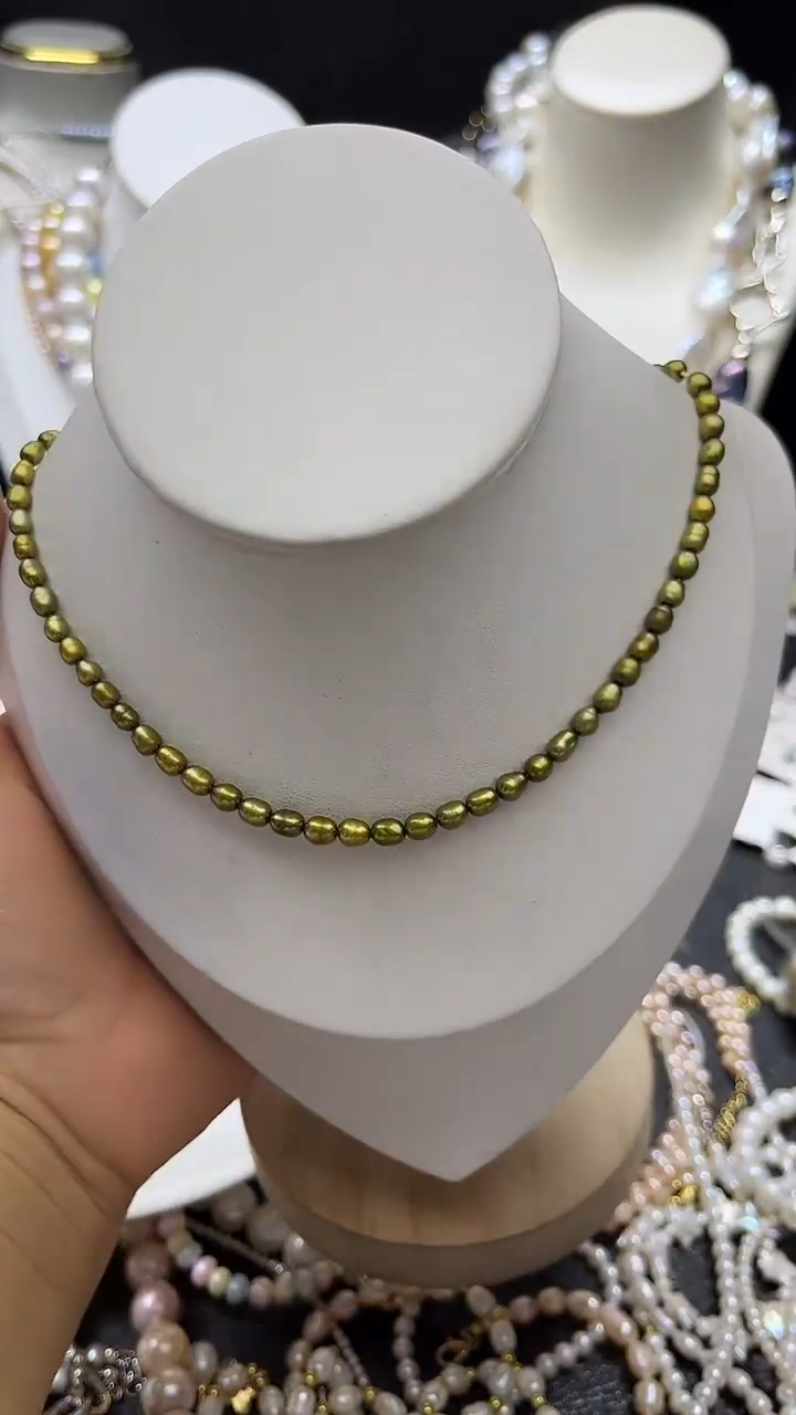 颈饰未镶嵌淡水珍珠多人