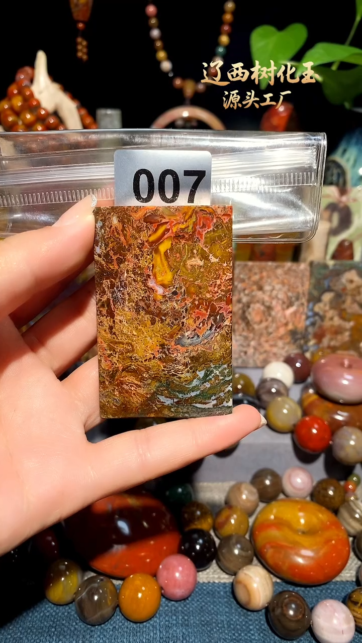 未镶嵌-硅化玉天然北票硅化玉吊坠