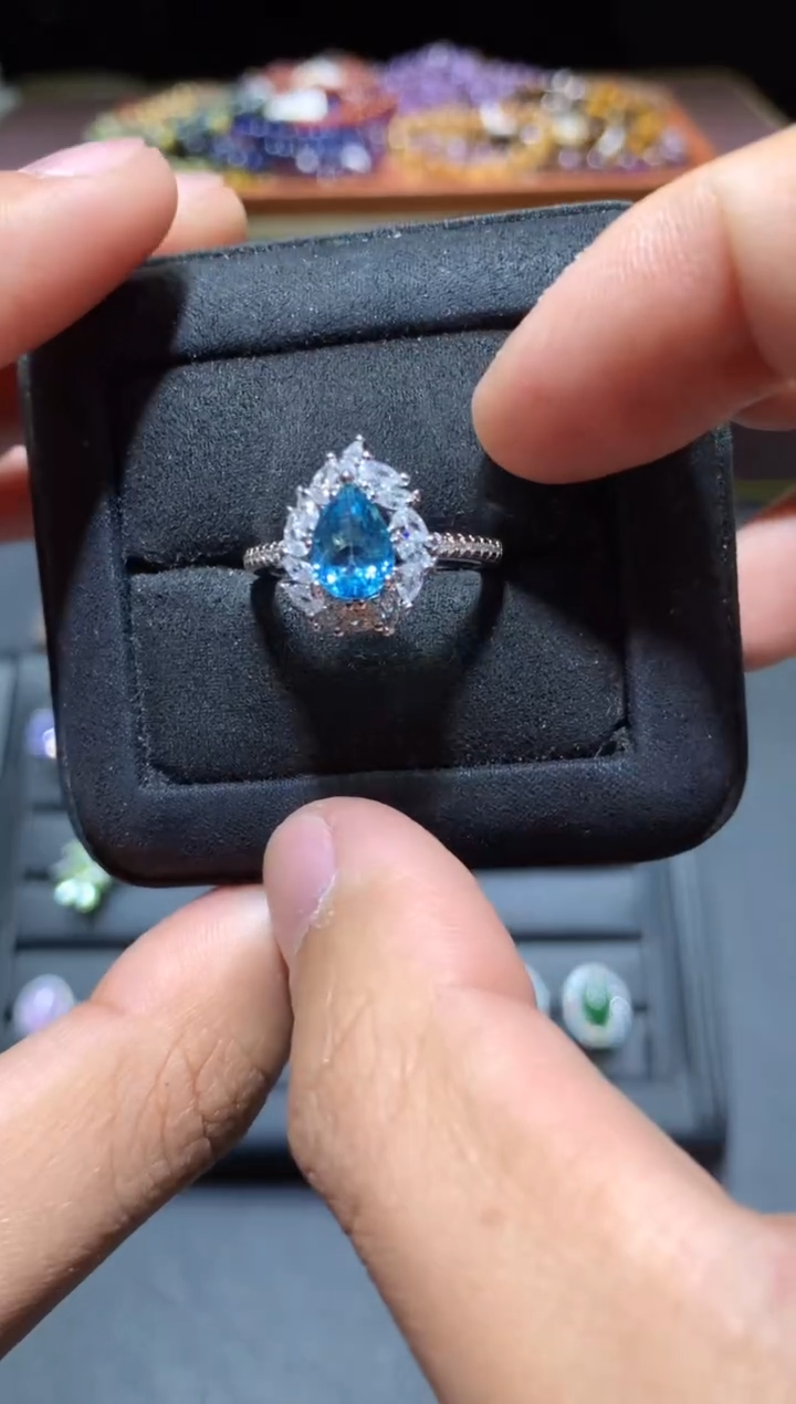 【闪购商品】托帕石戒指未镶嵌W52  (随机性发货只发一单)