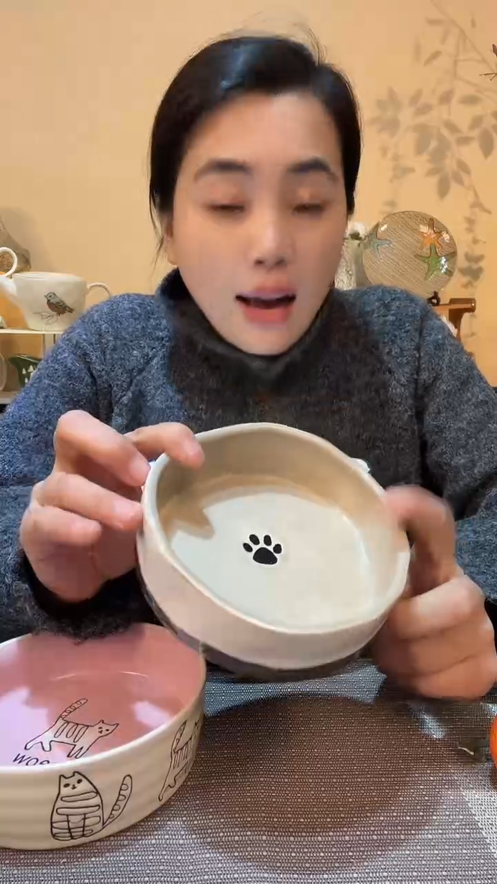 【闪购商品】瓷片2个5英寸异形脚印 微瑕介意勿拍