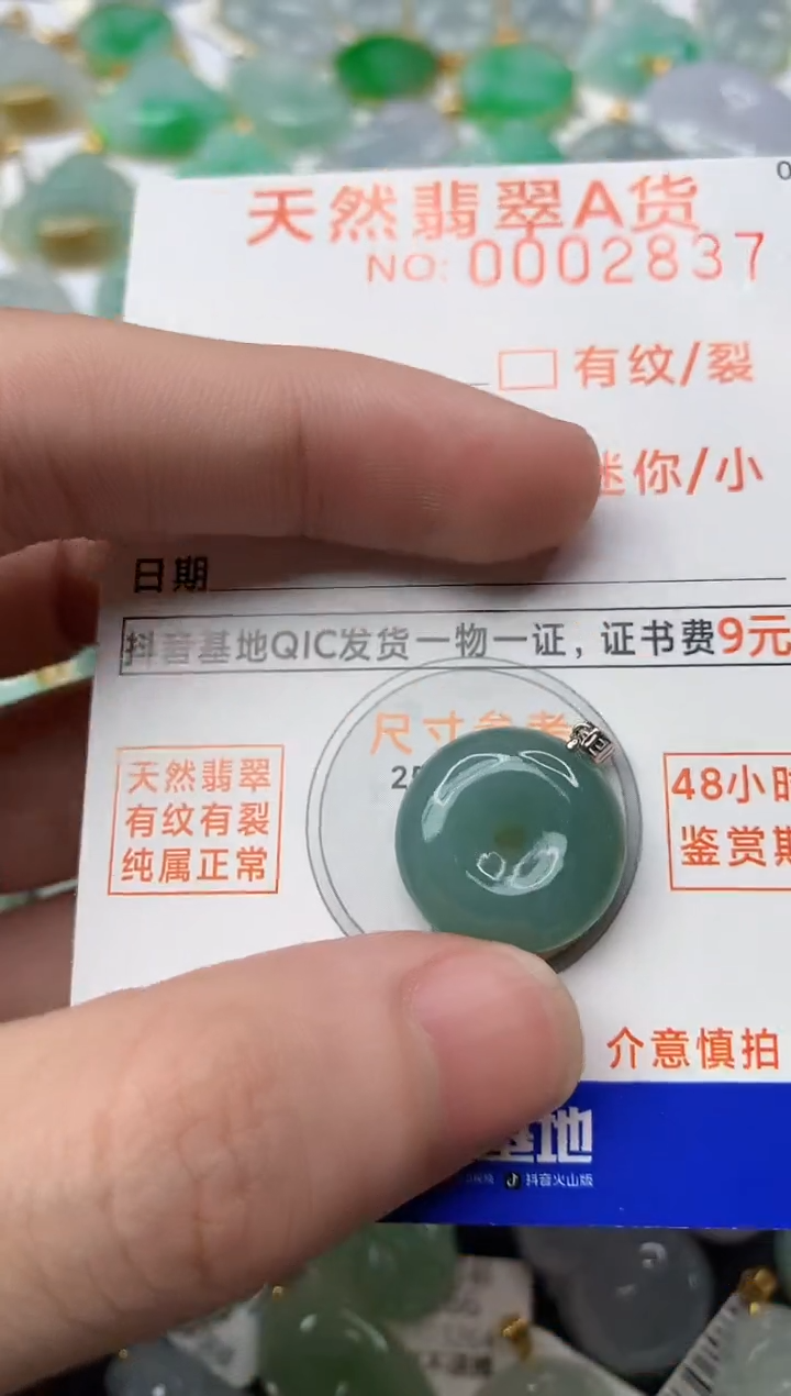 【闪购商品】翡翠颈饰18K金镶嵌5..........