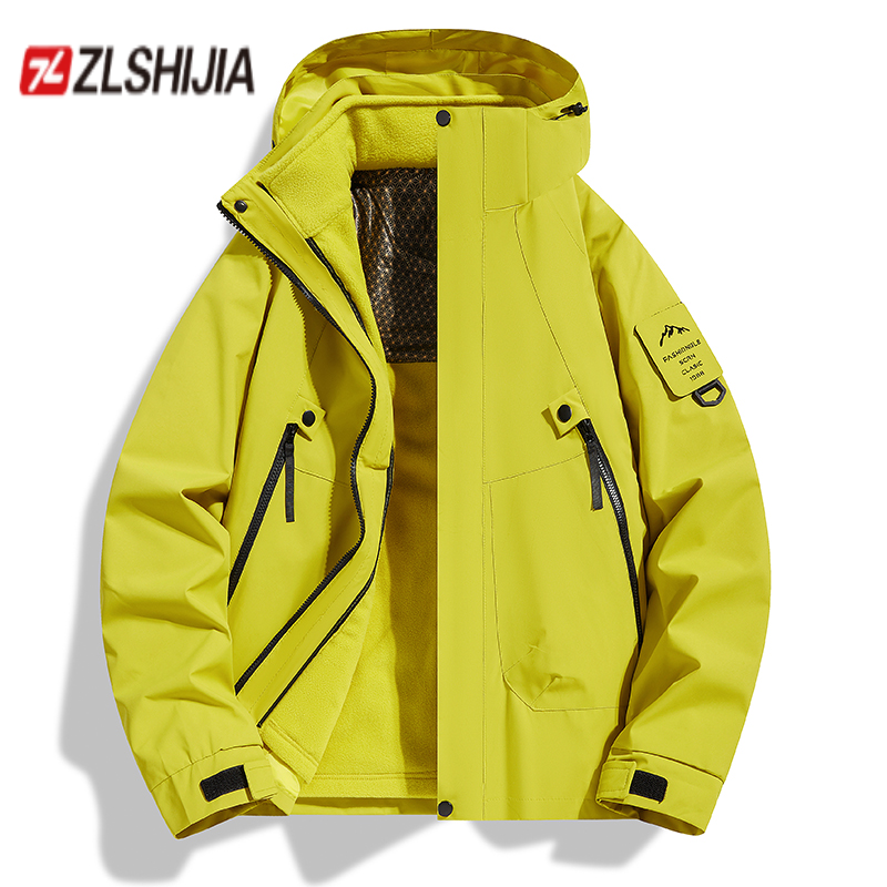 战狼世家正品冲锋衣三合一可脱卸男女款情侣秋冬防风防水夹克外套