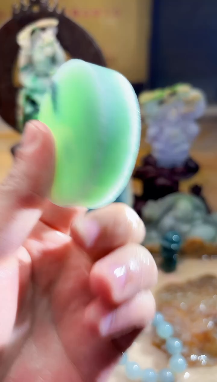 未镶嵌挂件翡翠A货张麦6561