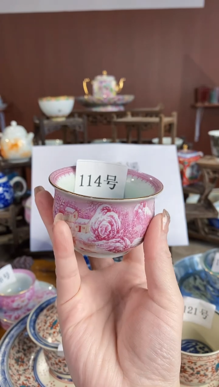 【闪购商品】杯景德镇陶瓷一个///114