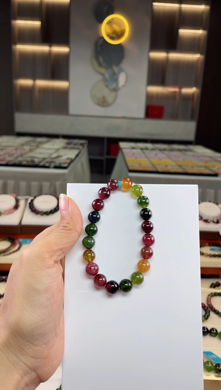 【闪购商品】碧玺单圈手串未镶嵌（多样性发一条）Q