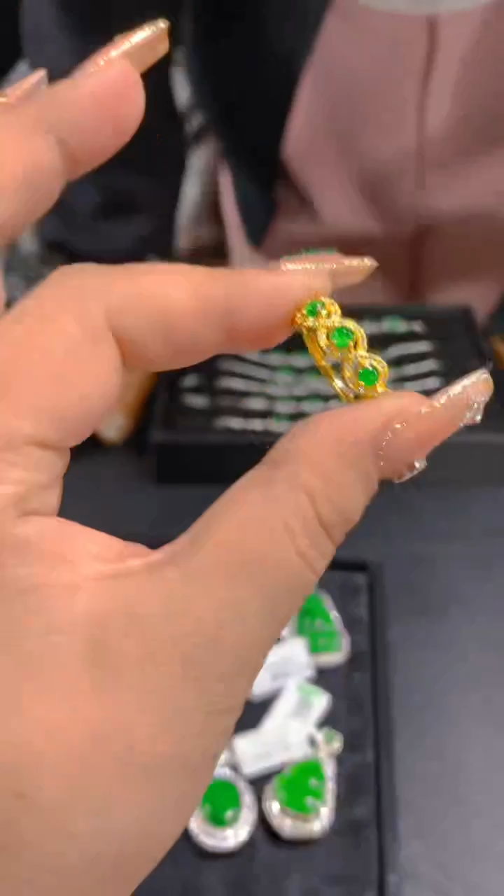 【闪购商品】翡翠戒指未镶嵌0531647463多样性发一