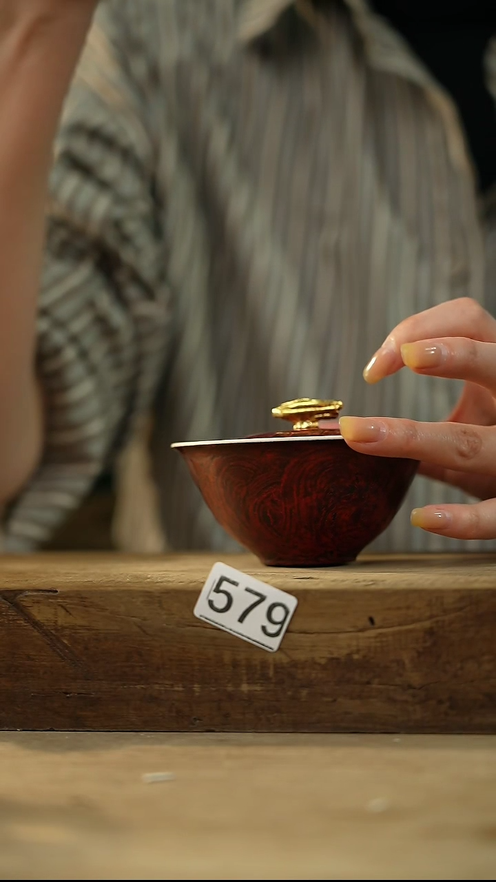 【闪购商品】瓷片新品设计师手作款 大漆手刷系列 小钱