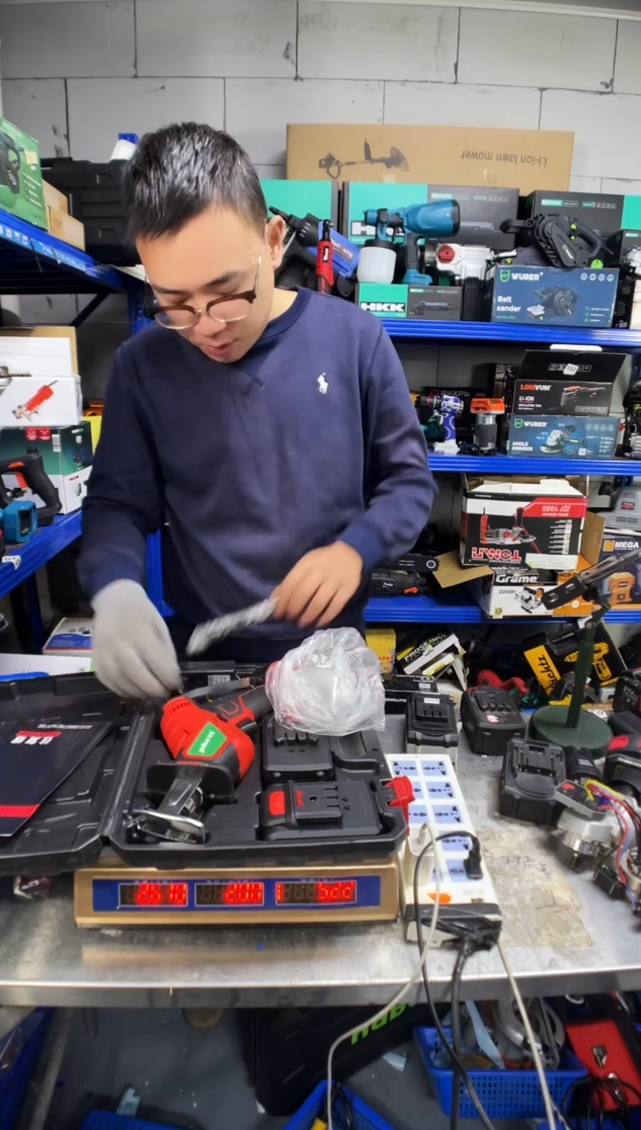 库存马刀锯2电1充听讲解看图片下单 没有运费险032马刀套盒