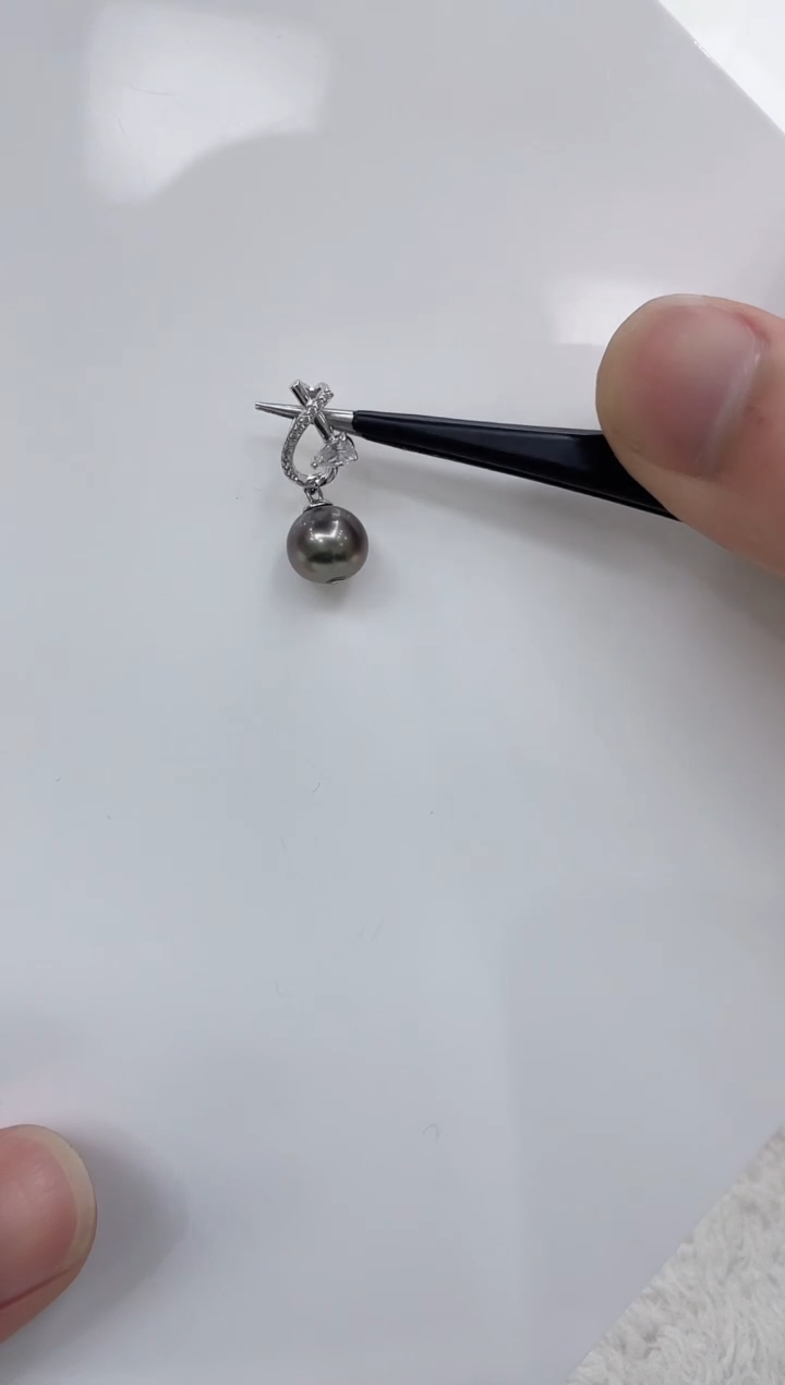 【闪购商品】海水珍珠颈饰银S925镶嵌海水珍珠吊坠