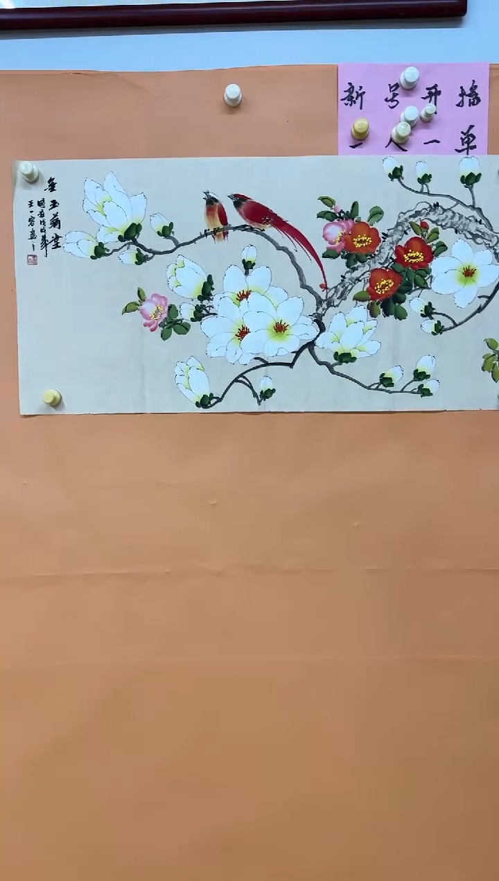 书法木棉花作品111