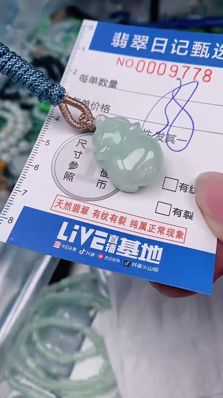 【闪购商品】翡翠颈饰未镶嵌00009778