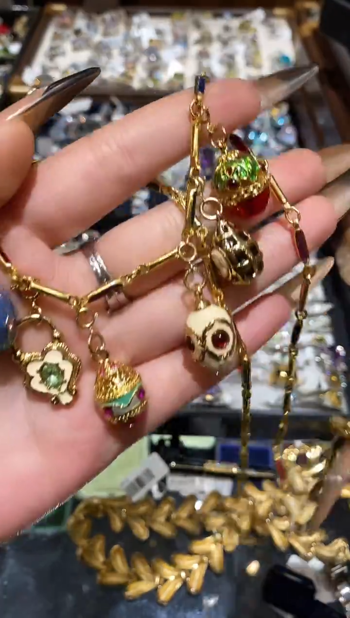 琉璃铜合金楚楚珠宝中古甄选不退换