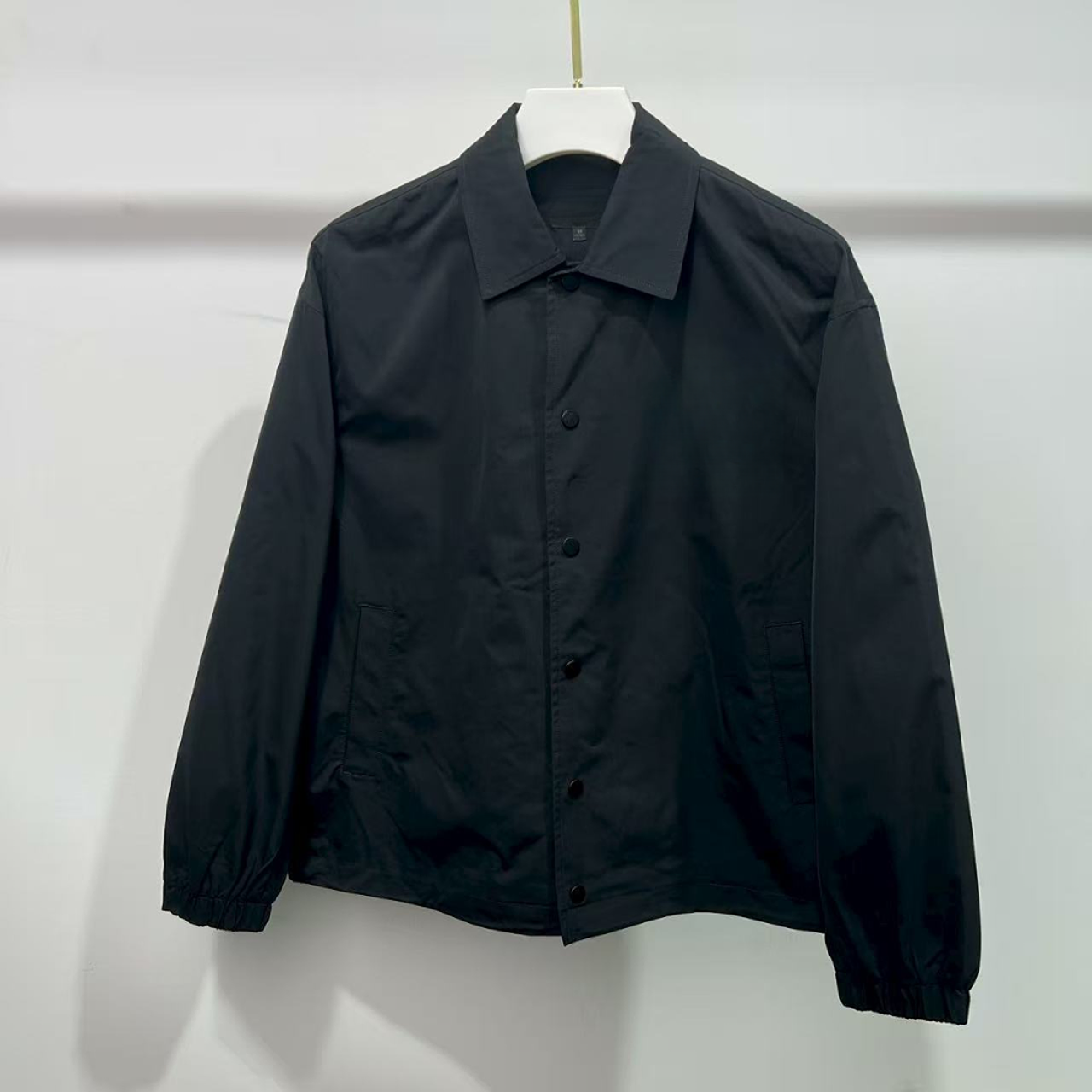 L-16秋季新款男士两色后背小熊字母翻领夹克外套 00401 00427 