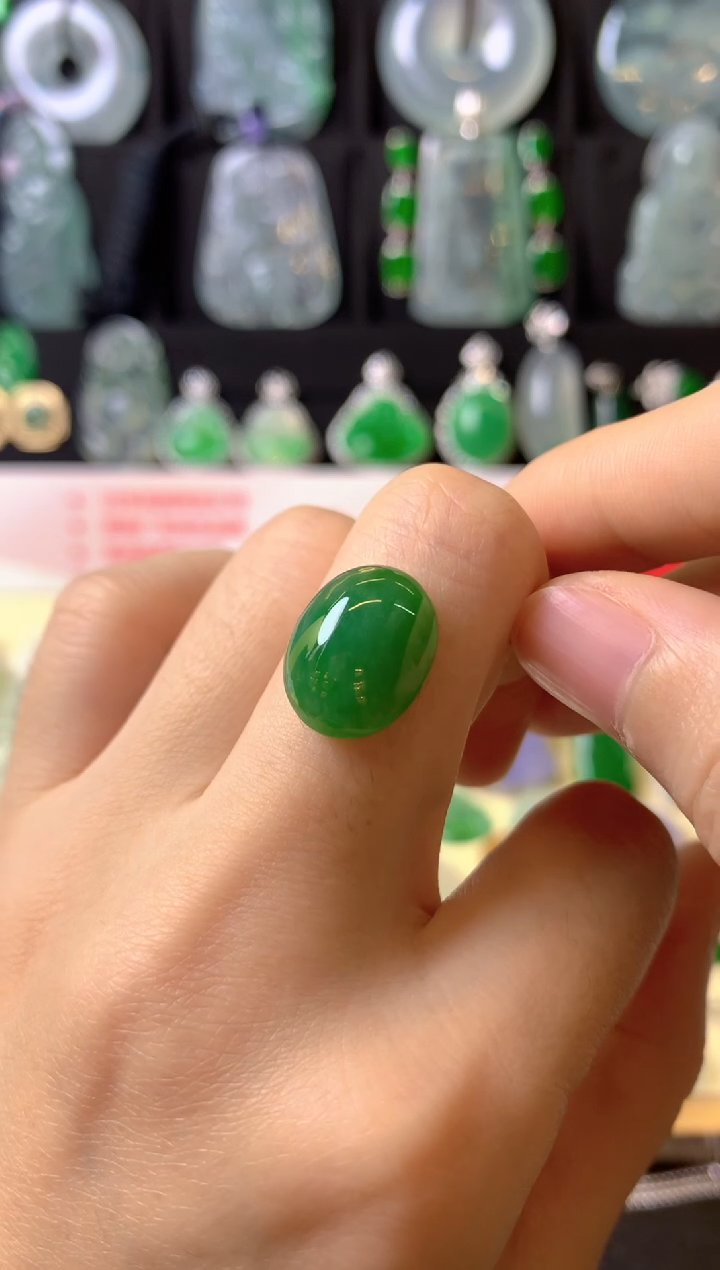 【闪购商品】定制翡翠未镶嵌1裸玉（客户意向镶嵌）