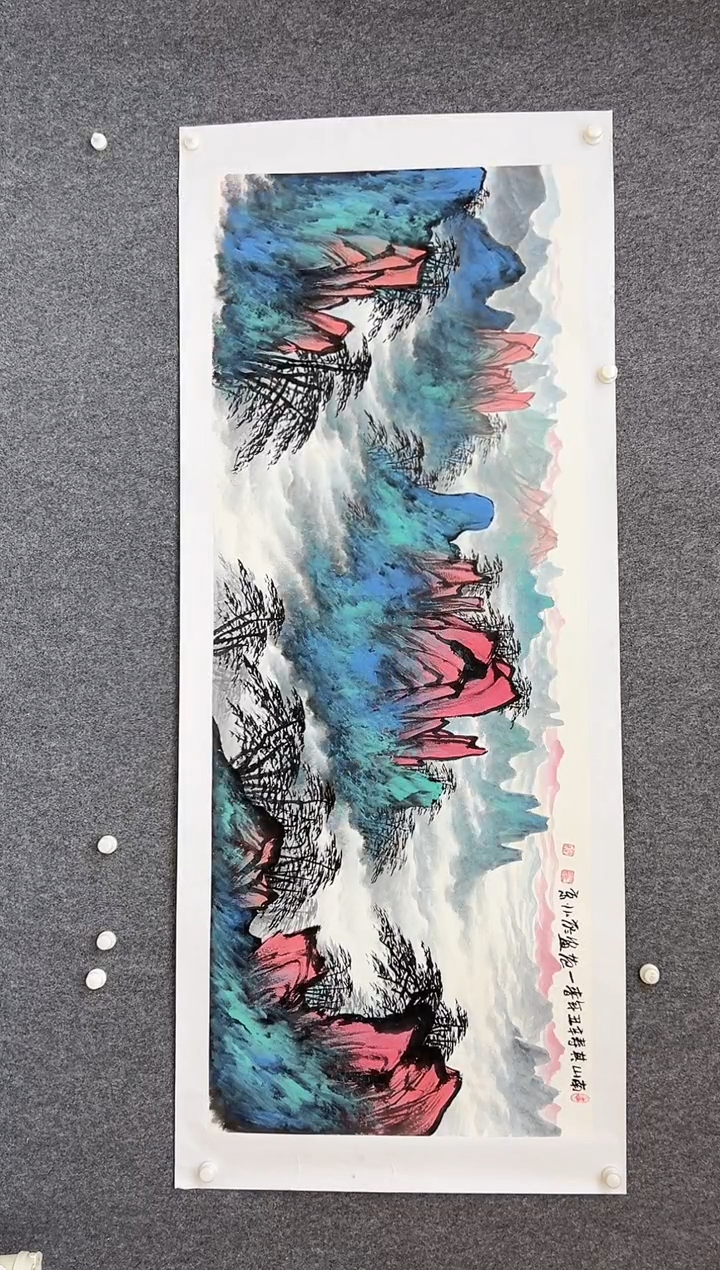 【闪购商品】国画姜国华-12平尺-国画