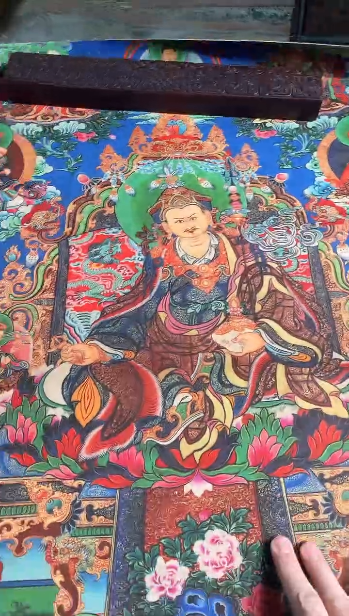 卷轴画天天的唐卡tk160
