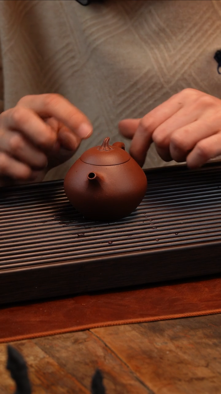 【闪购商品】紫砂茶壶小茄瓜茶壶