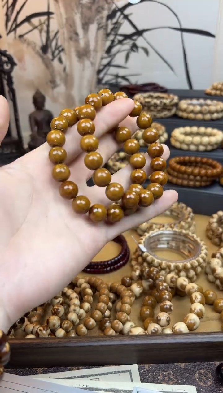 【闪购商品】紫金鼠手串12.7黄金甲光珠紫金鼠