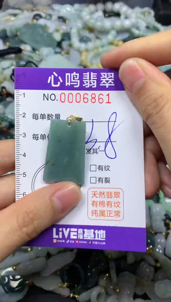 【闪购商品】翡翠颈饰未镶嵌闪购006861