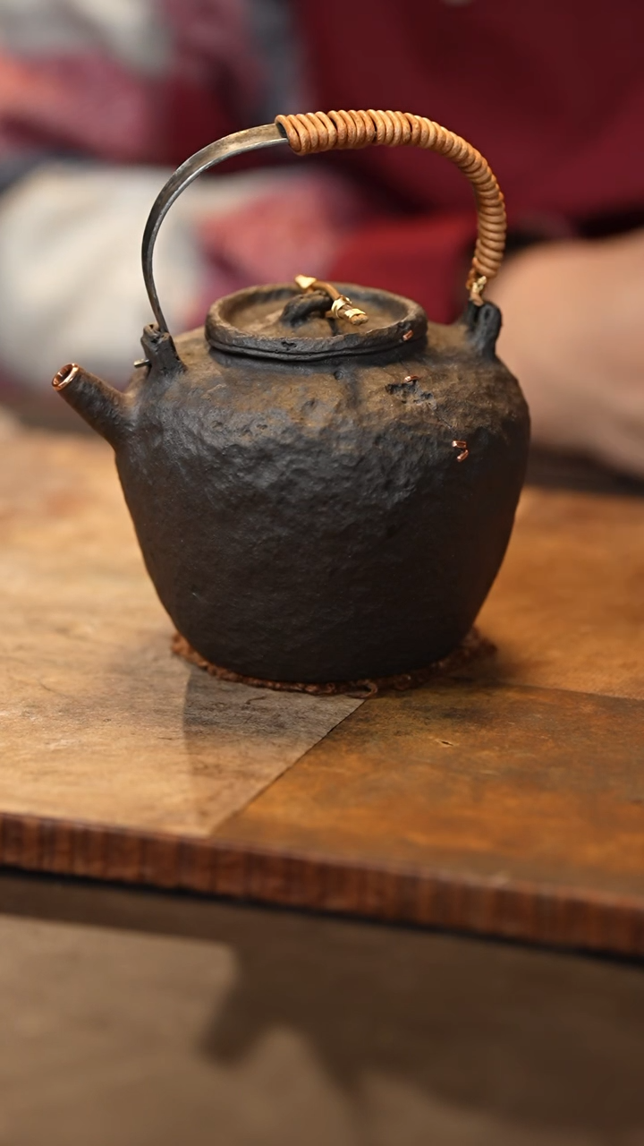 【闪购商品】【有茶器】紫砂全手提梁煮水壶 600ml