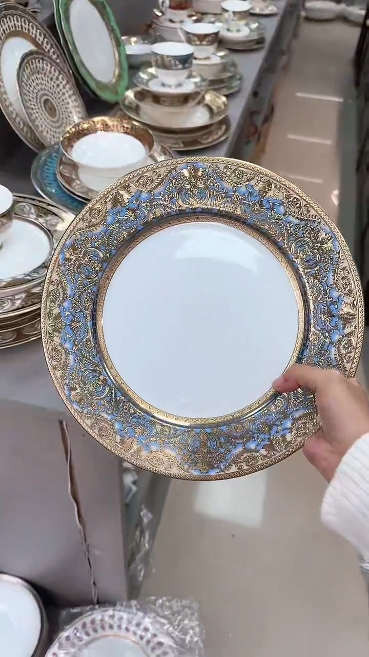 【闪购商品】瓷片10.5英寸平盘 微瑕福利