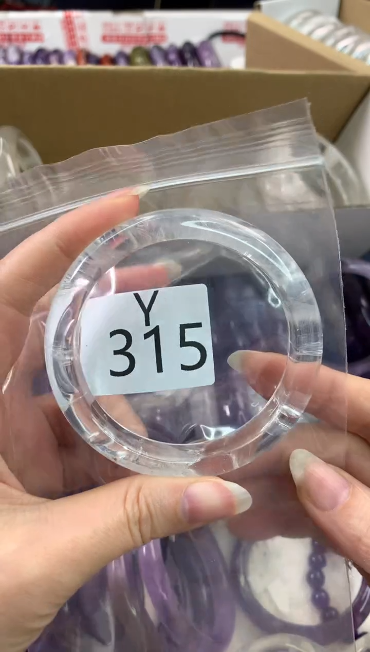 【闪购商品】水晶水晶手镯Y未镶嵌315-59