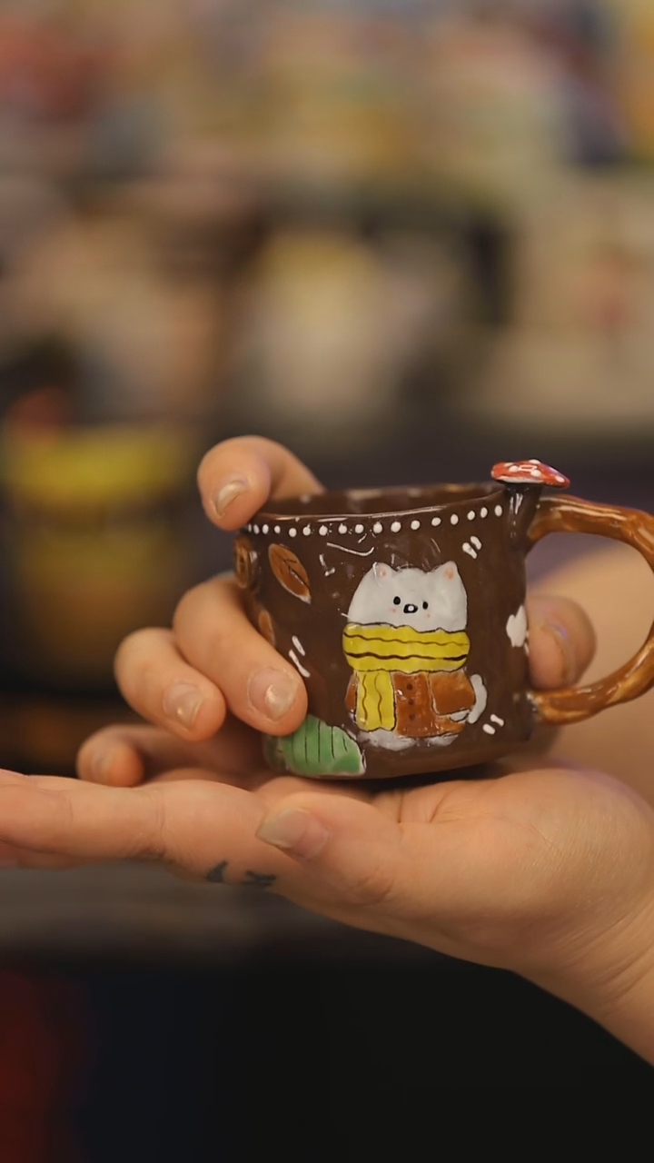 【闪购商品】摆件景德镇釉下彩绘设计师款式陶瓷