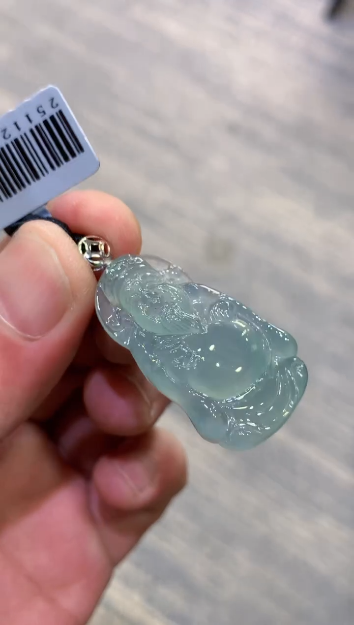 颈饰未镶嵌翡翠天然A货翡翠