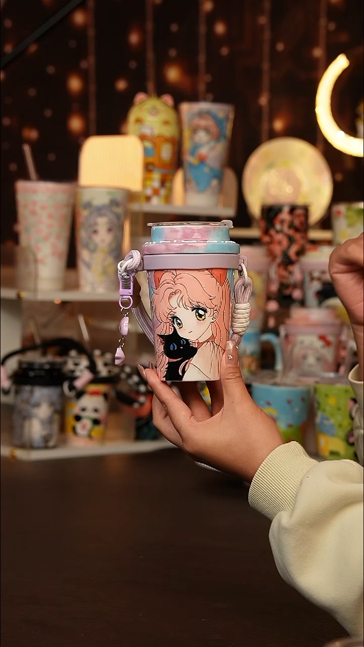 (玉泥）景德镇手工手绘文创陶瓷杯