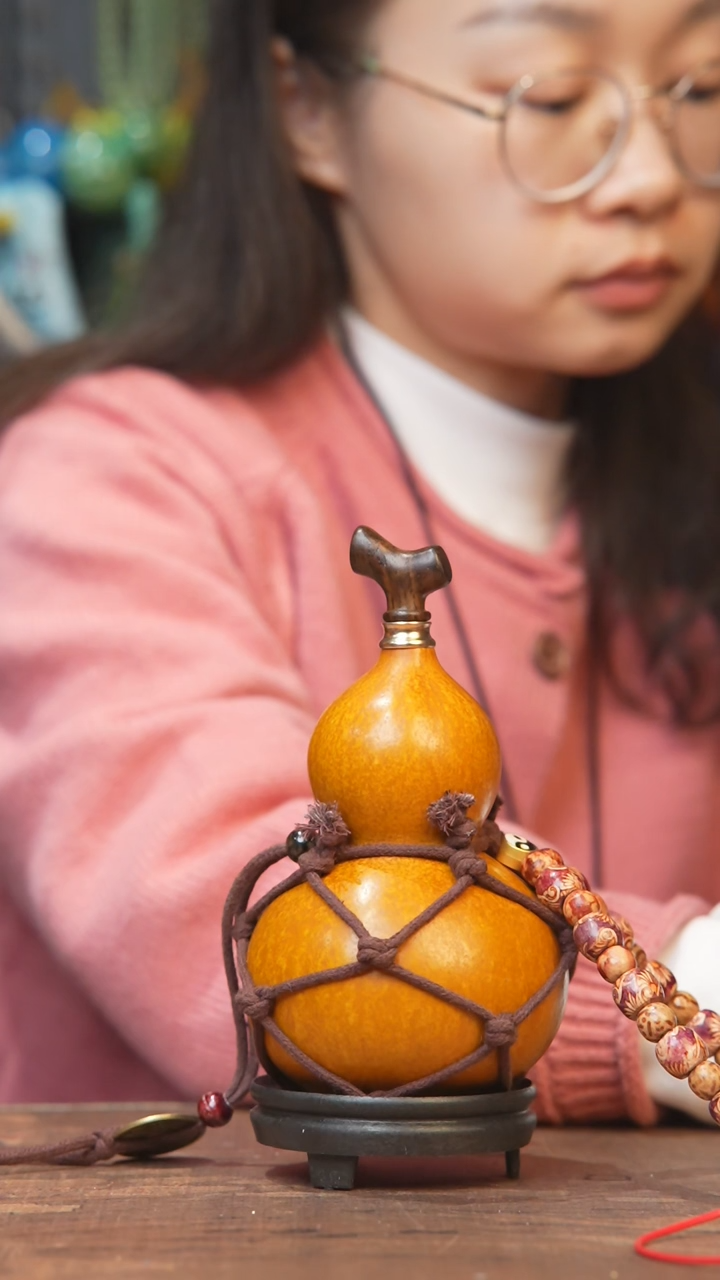 【闪购商品】1154号精品大漆葫芦260毫升