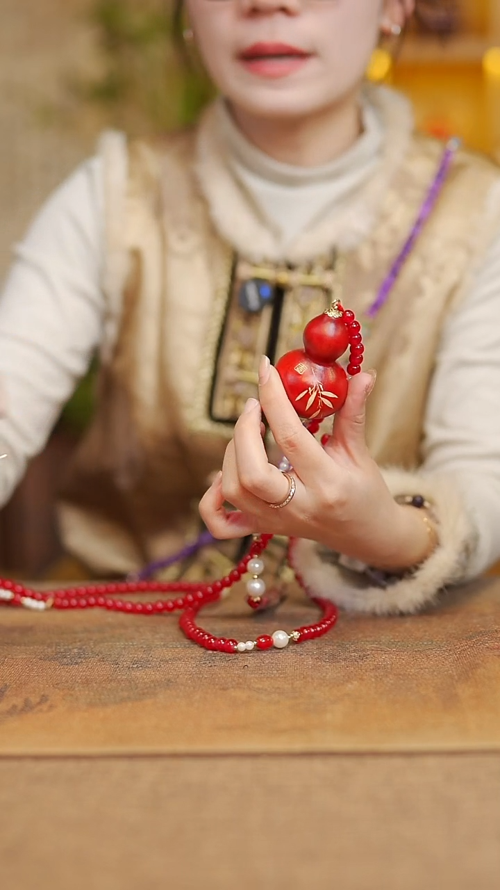 【闪购商品】349宴禾堂天然漆艺小葫芦138