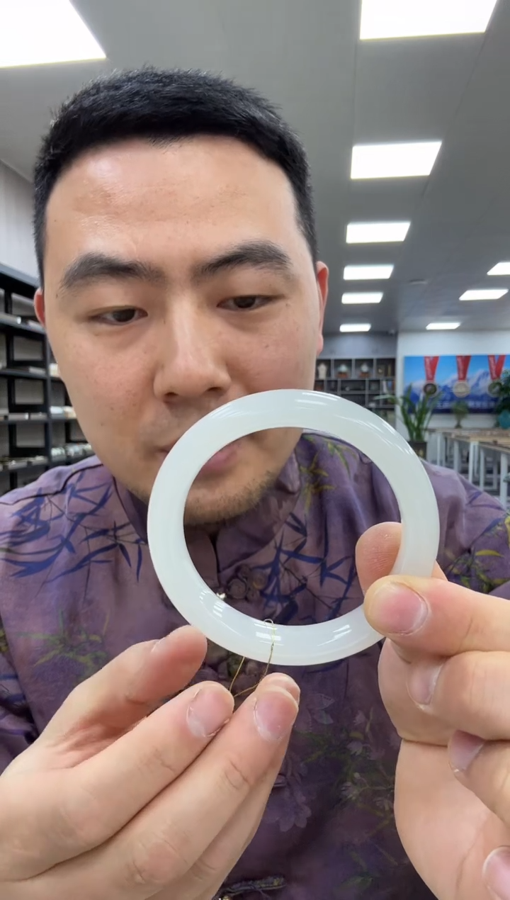 【闪购商品】和田玉手镯未镶嵌58-59  089